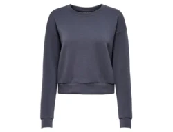 Only Play - Lounge LS O-Neck Sweat - Graues Sweatshirt