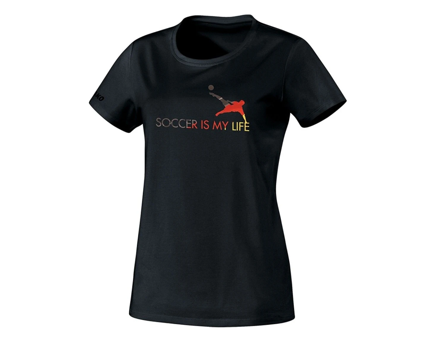 Jako - T-Shirt Soccer - T-Shirt Soccer Schwarz 1 Jako - T-Shirt Soccer - T-Shirt Soccer Schwarz