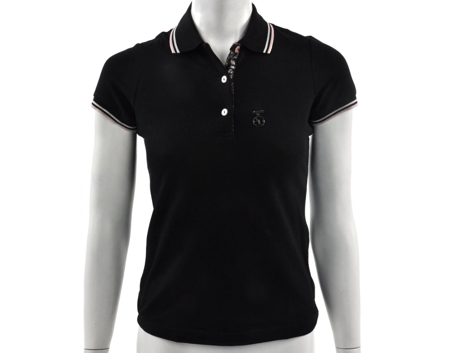 Australian - Polo Women - Schwarzes Damen Poloshirt 1 Australian - Polo Women - Schwarzes Damen Poloshirt
