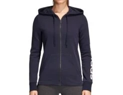 Adidas - Essentials Linear Full Zip Hood - Kapuzenjacke