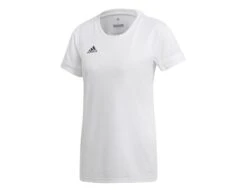 Adidas - T19 Short Sleeve Jersey Women - Weißes Sportshirt Damen