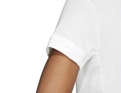 Adidas - T19 Short Sleeve Jersey Women - Weißes Sportshirt Damen -Tanktop Welt Geschaft DW6887 45929 4