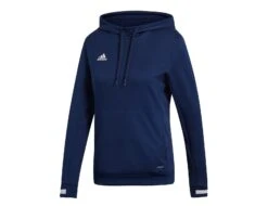 Adidas - T19 Hoody Women - Blauer Hoodie