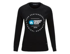 Peak Performance - Wmns FWT Crew - Schwarzes Freeride Sweatshirt