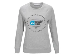 Peak Performance - Wmns FWT Crew - Graues Sweatshirt