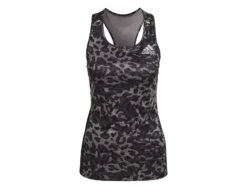 Adidas - Primeblue Tank Top - Tank Top Mit Leopardenprint