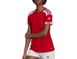 Adidas - Squadra 21 Jersey Women - Rotes Fußballtrikot -Tanktop Welt Geschaft GN5758 46211 2