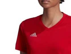 Adidas - Entrada 22 Tee Women - Red T-shirt -Tanktop Welt Geschaft adidas hc0441c