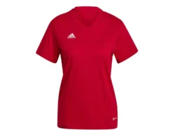 Adidas - Entrada 22 Tee Women - Red T-shirt -Tanktop Welt Geschaft adidas hc0441e