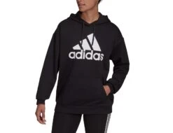 Adidas - Essentials Boyfriend Logo Hoodie - Oversized Hoodie