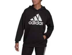 Adidas - Essentials Boyfriend Logo Hoodie - Oversized Hoodie
