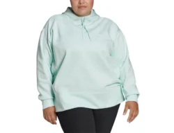 Adidas - Studio Hoodie (Plus Size) - Mintgreen Hoodie