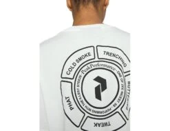 Peak Performance - Seasonal Patch Tee Women - White Tee Women -Tanktop Welt Geschaft g75312010c