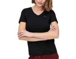 Only Play - Nasha V-neck Training Top - Schwarzes Sportshirt 7 Only Play - Nasha V-neck Training Top - Schwarzes Sportshirt -Tanktop Welt Geschaft only play 15236637 black b