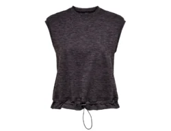 Only Play - Noor Athletic Tank Top - Top -Tanktop Welt Geschaft only play 15236716 sparrow melange